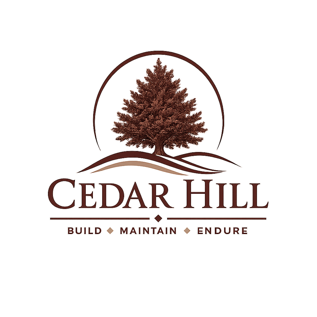 Cedar Hill — Build, Maintain, Endure